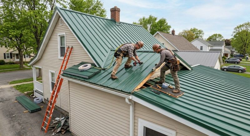 Metal Roof Repair in Charlottesville, VA