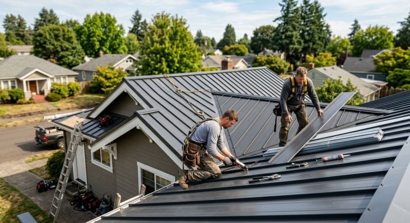 Metal Roof Repair in Palmyra, VA