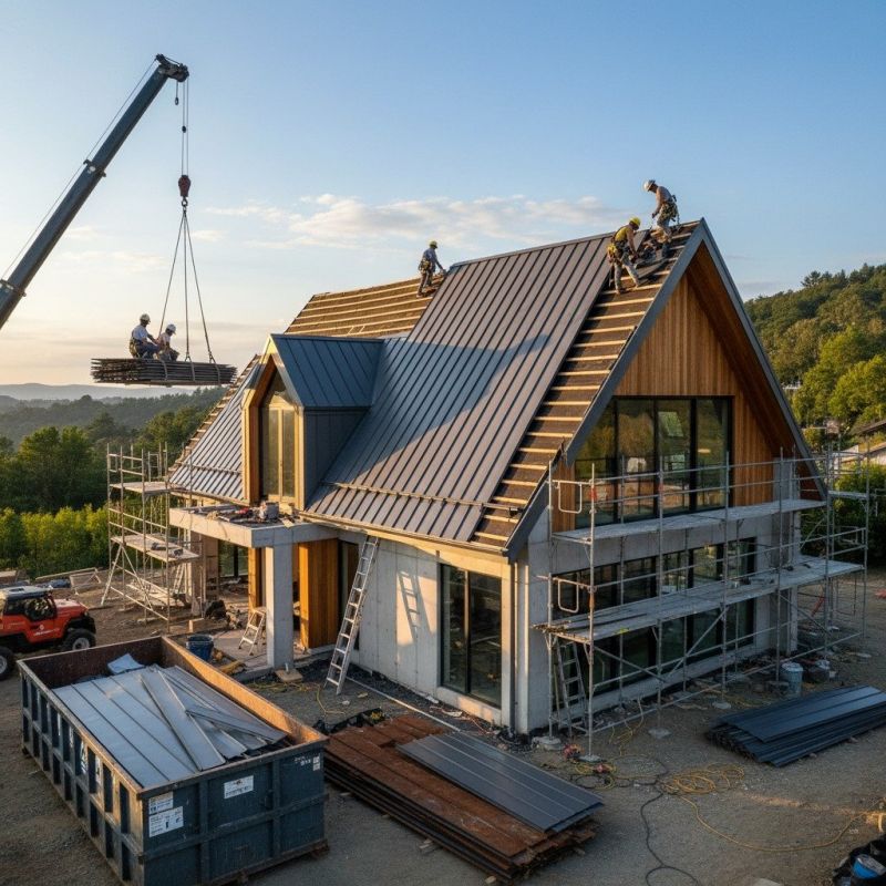 Metal Roof Replacement in Palmyra, VA