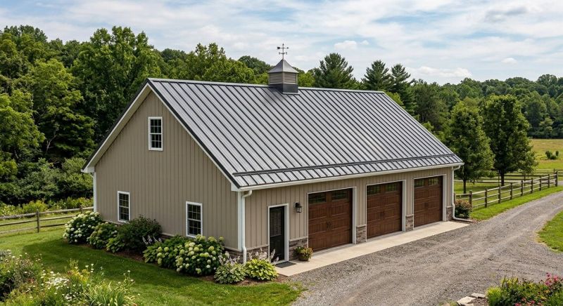Pole Barn Roof Repair in Rockingham County, VA