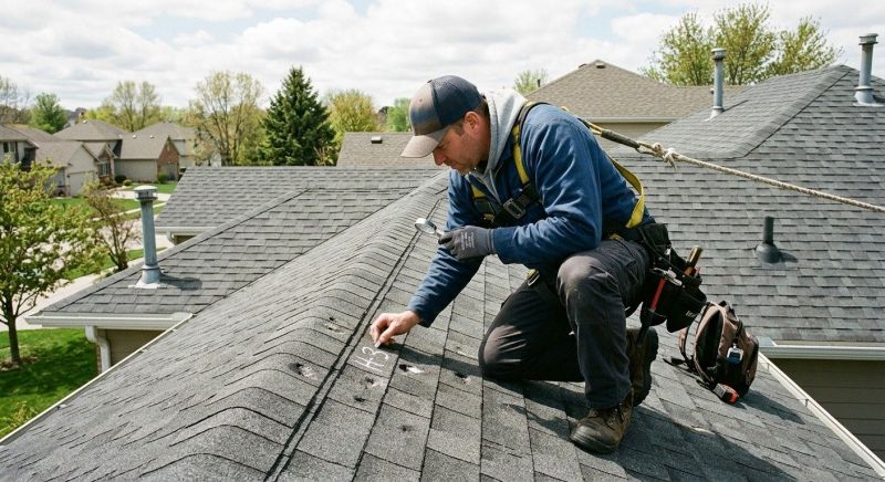 Roof Damage Inspection in Barboursville, VA