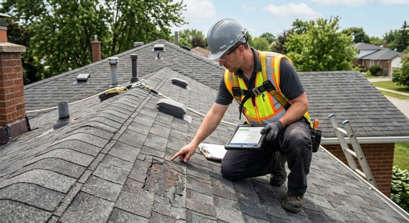 Roof Damage Inspection in Syria, VA