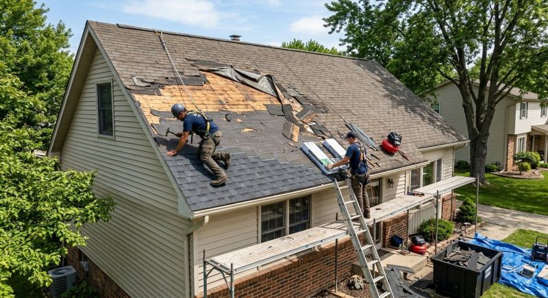 Roof Damage Repair in Madison, VA