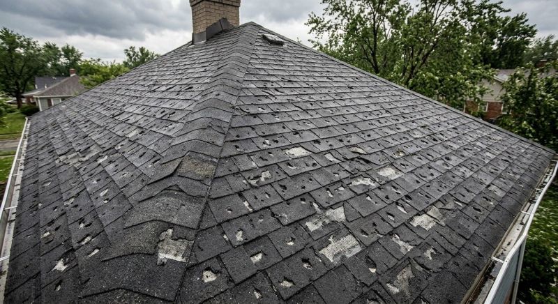Roof Damage Repair in Palmyra, VA