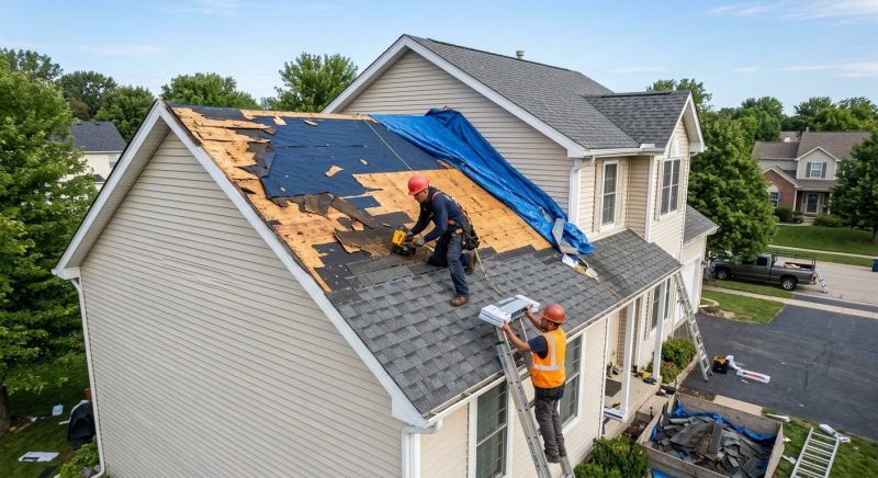 Roof Damage Restoration in Gordonsville, VA