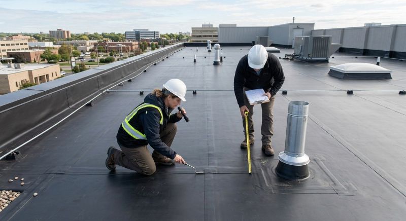 Rubber Roof Inspection in Ruckersville, VA
