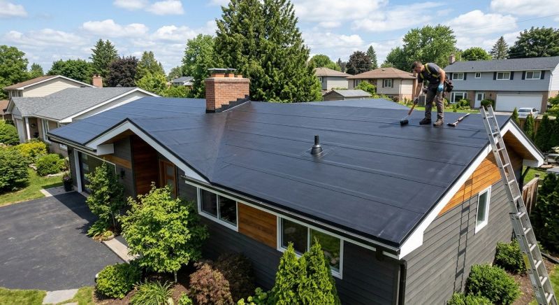 Rubber Roof Installation in Ruckersville, VA