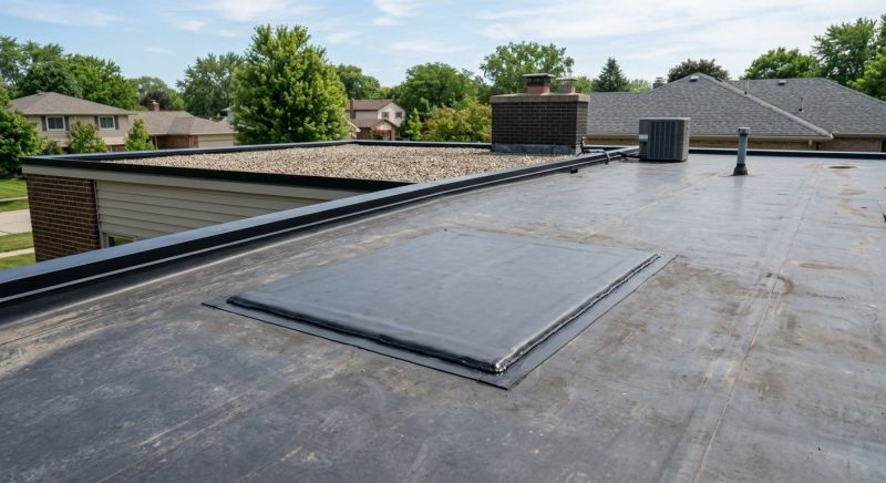 Rubber Roof Repair in Louisa County, VA