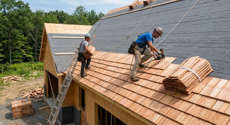 Shake Roof Replacement in Albemarle County, VA