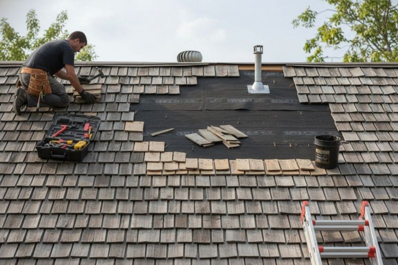 Shake Shingle Repair in Earlysville, VA