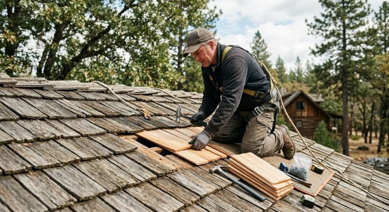 Shake Shingle Repair in Keswick, VA