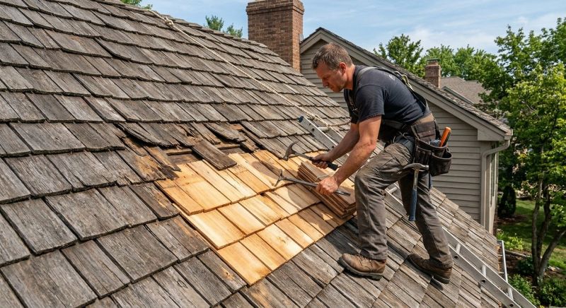 Shake Shingle Repair in Keswick, VA
