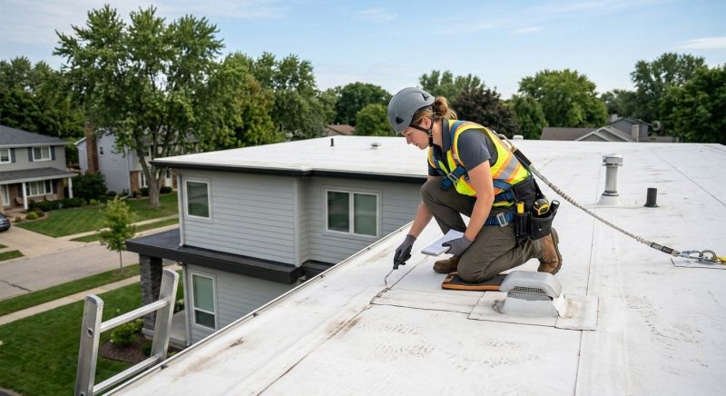 Single Ply Roof Inspection in Ruckersville, VA