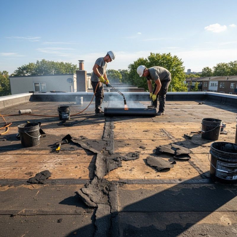 Single Ply Roof Repair in Elkton, VA