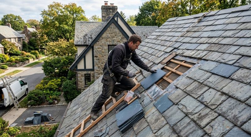 Slate Roof Repair in Ruckersville, VA