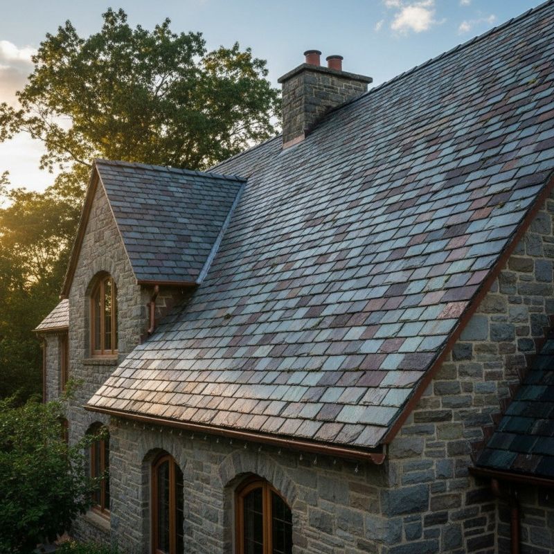 Slate Roof Replacement in Greene County, VA