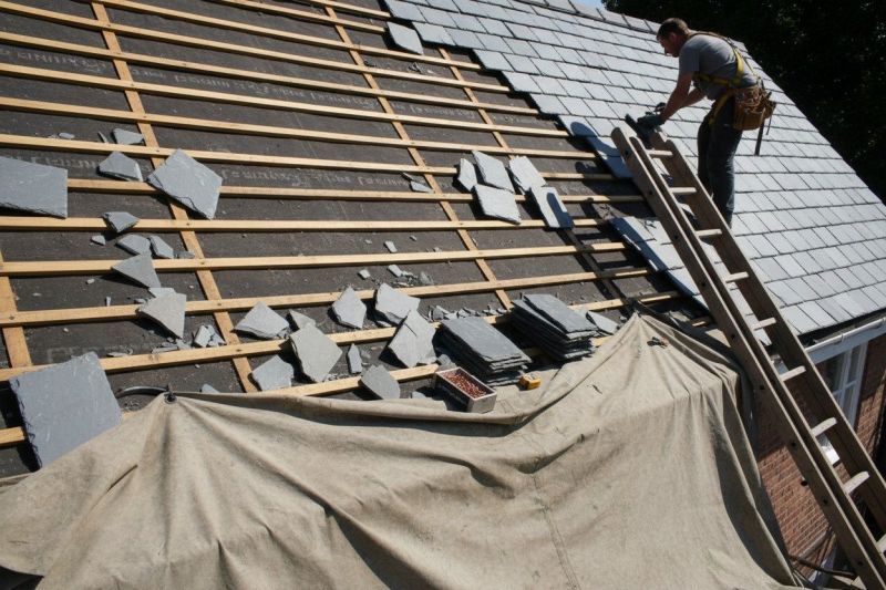 Slate Roof Replacement in Shenandoah, VA