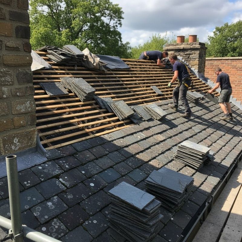 Slate Roof Replacement in Shenandoah, VA