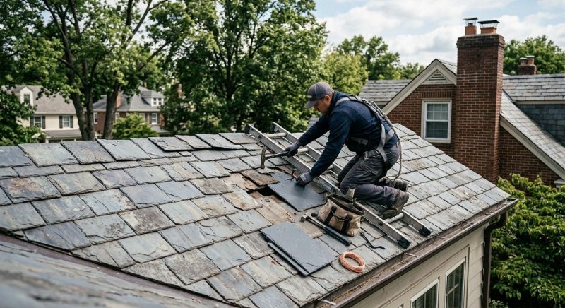 Slate Shingles Repair in Shenandoah, VA