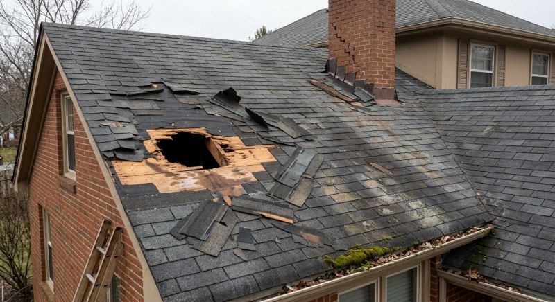 Storm Damage Roof Repair in Albemarle County, VA