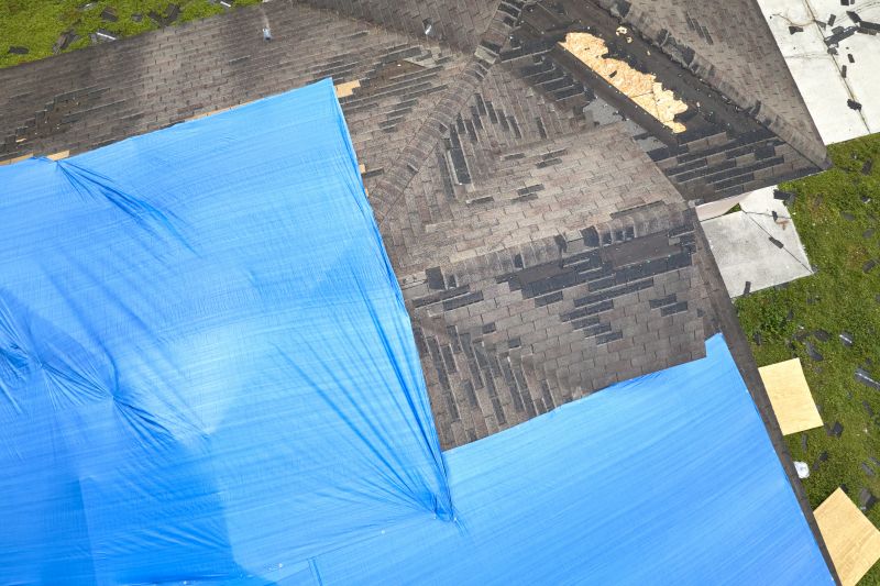 Storm Damage Roof Tarping in Ruckersville, VA