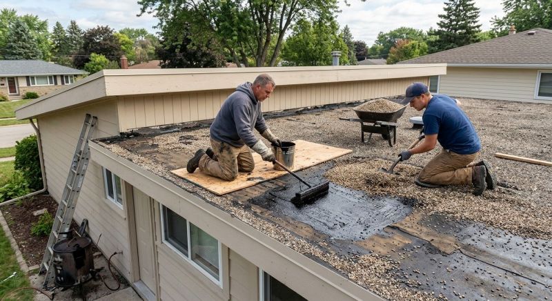 Tar And Gravel Roof Repair in Batesville, VA