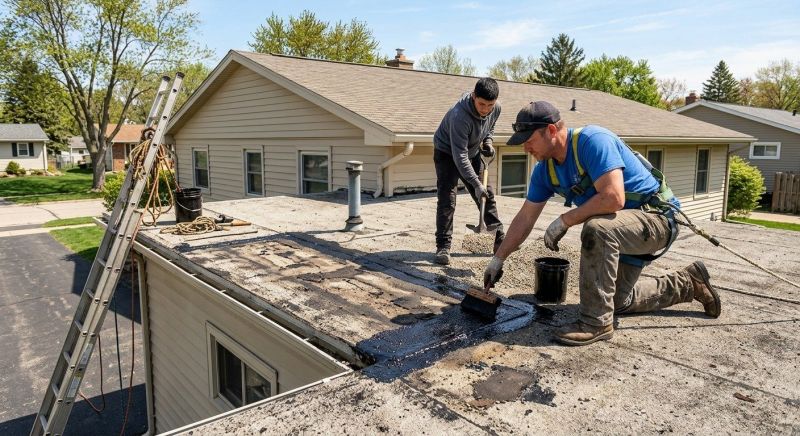 Tar And Gravel Roof Repair in Crozet, VA