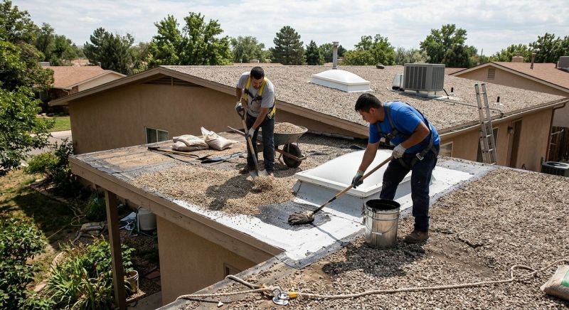 Tar And Gravel Roof Repair in Fluvanna County, VA