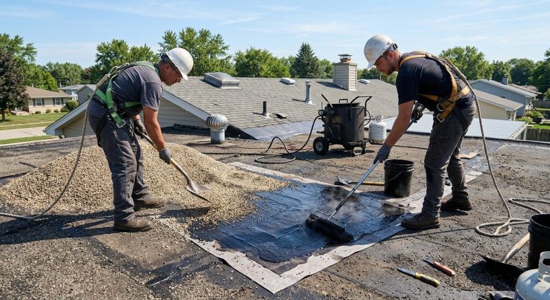 Tar And Gravel Roof Repair in Ruckersville, VA