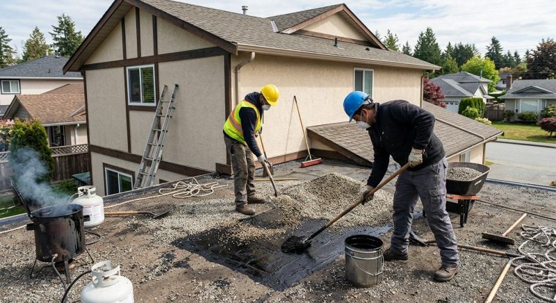 Tar And Gravel Roof Repair in Louisa County, VA