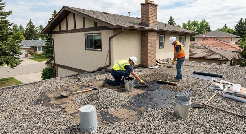Tar And Gravel Roof Repair in Orange County, VA