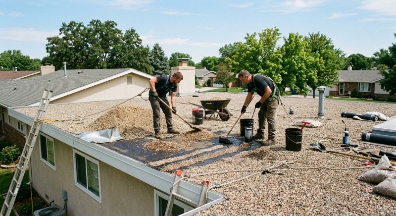 Tar And Gravel Roof Repair in Orange, VA