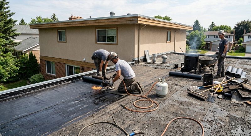 Tar Roof Repair in Orange County, VA