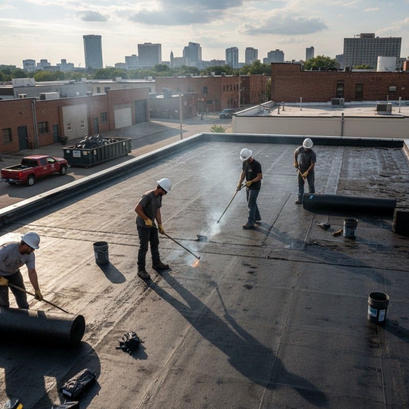 Tar Roof Replacement in Albemarle County, VA