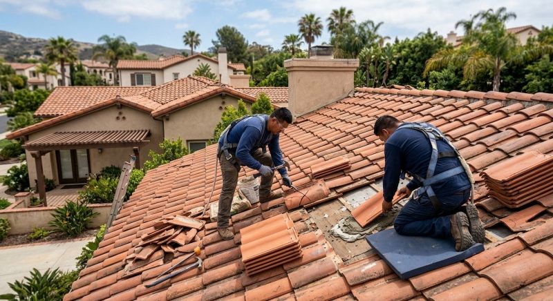Tile Roof Repair in Orange County, VA