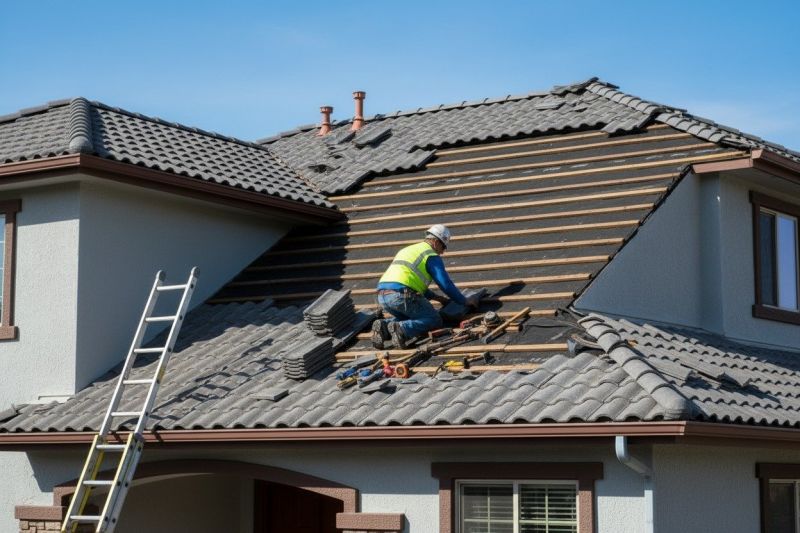 Tile Roof Repair in Palmyra, VA