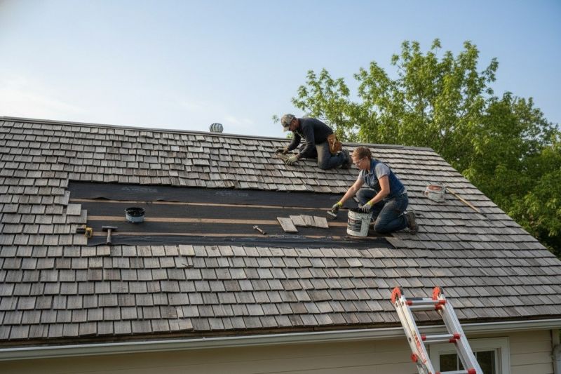 Wood Shake Roof Repair in Batesville, VA