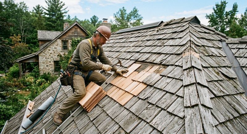 Wood Shake Roof Repair in Greene County, VA