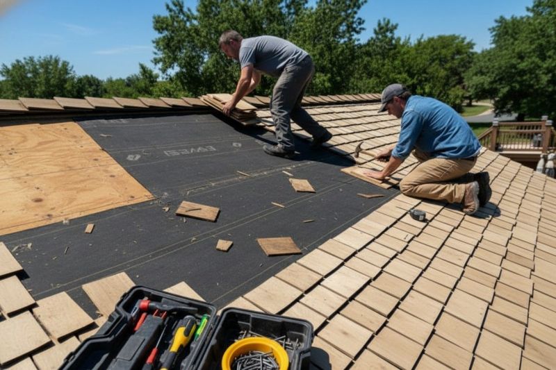 Wood Shake Roof Repair in Orange, VA