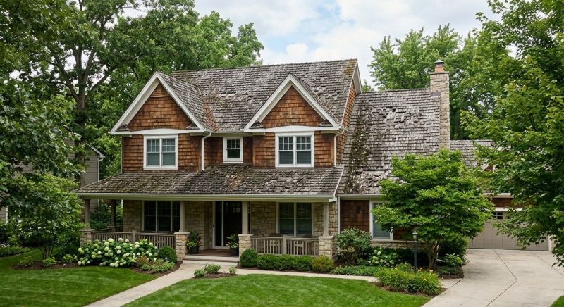 Wood Shake Roof Replacement in Barboursville, VA